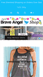 Mobile Screenshot of braveangelshop.com